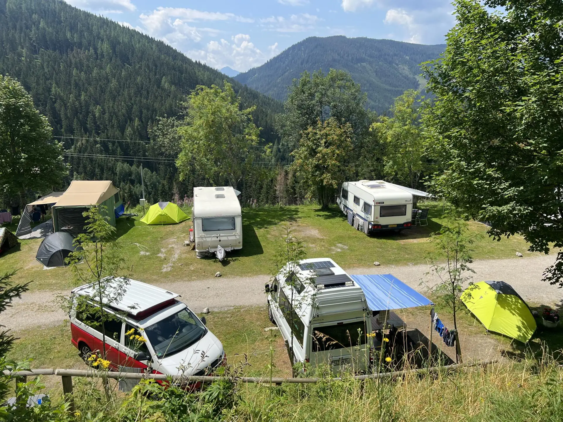Camping Dachstein und Pension Gsenger #Camping#Lageplan Campingplatz